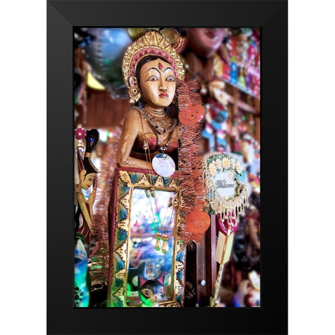 Nagano Cafe 17 Black Modern Wood Framed Art Print by Blaustein, Alan