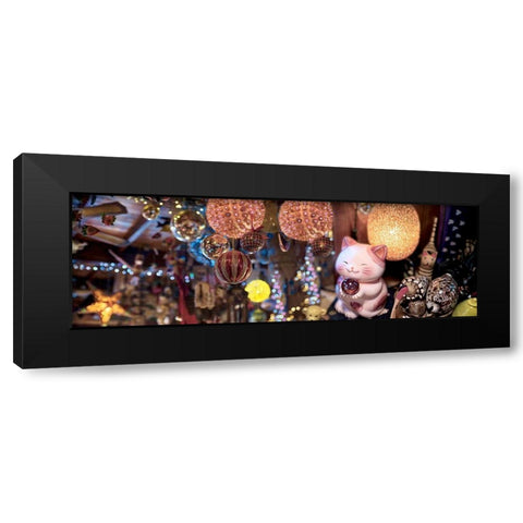 Nagano Cafe 15 Black Modern Wood Framed Art Print by Blaustein, Alan