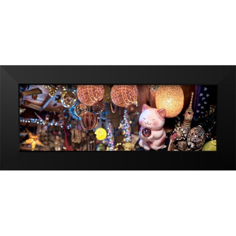 Nagano Cafe 15 Black Modern Wood Framed Art Print by Blaustein, Alan