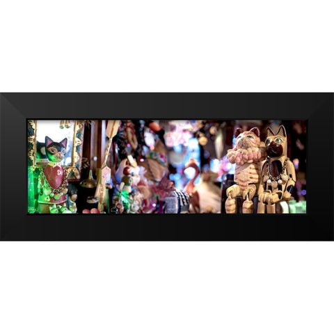 Nagano Cafe 5 Black Modern Wood Framed Art Print by Blaustein, Alan