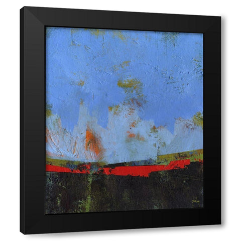 Led Black Modern Wood Framed Art Print by Bailey, Paul