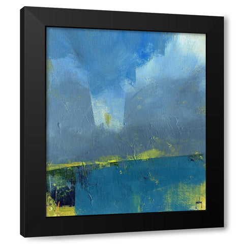 Pasture Black Modern Wood Framed Art Print by Bailey, Paul