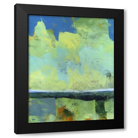 The View I Remember Black Modern Wood Framed Art Print by Bailey, Paul