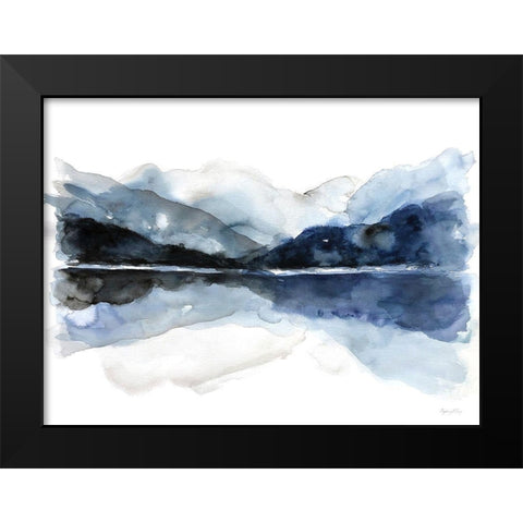 State of Liberation Black Modern Wood Framed Art Print by Blaise, Tiffany