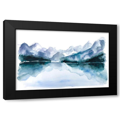 Resolute Black Modern Wood Framed Art Print with Double Matting by Blaise, Tiffany