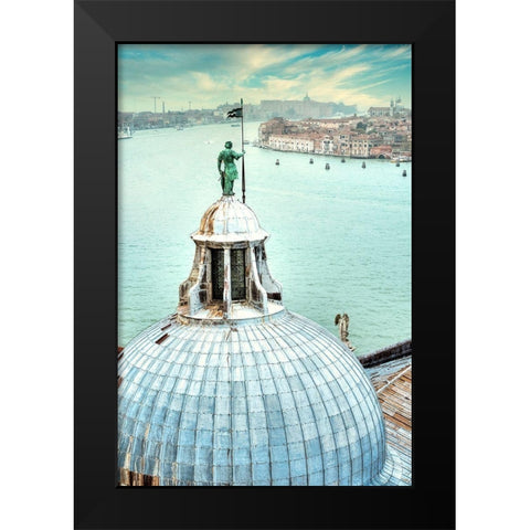 Duomo San Giorgio Maggiore #1 Black Modern Wood Framed Art Print by Blaustein, Alan