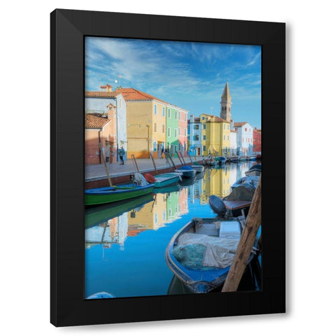 Bruano #13 Black Modern Wood Framed Art Print by Blaustein, Alan