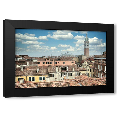 Campanile Vista #1 Black Modern Wood Framed Art Print by Blaustein, Alan