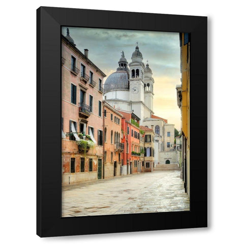 Santa della Maria Salute #1 Black Modern Wood Framed Art Print with Double Matting by Blaustein, Alan