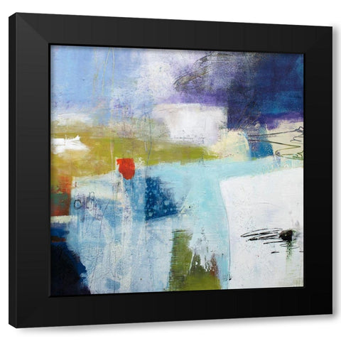 Assurance Black Modern Wood Framed Art Print with Double Matting by Beer, Pamela K.