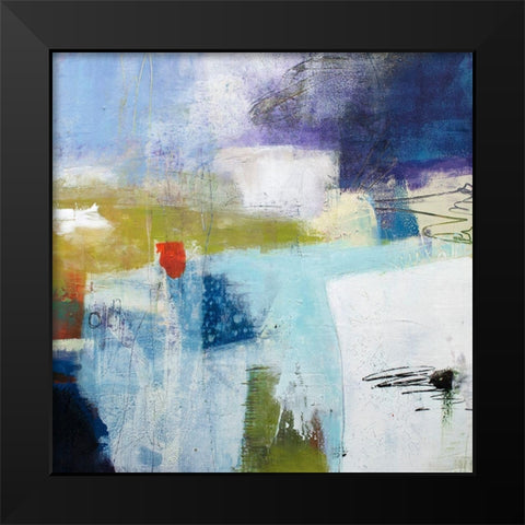 Assurance Black Modern Wood Framed Art Print by Beer, Pamela K.
