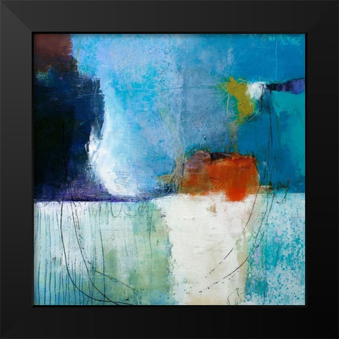 Faith Black Modern Wood Framed Art Print by Beer, Pamela K.