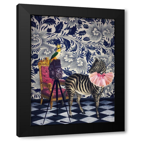 Picture Day Black Modern Wood Framed Art Print by Brothers, Erika C.