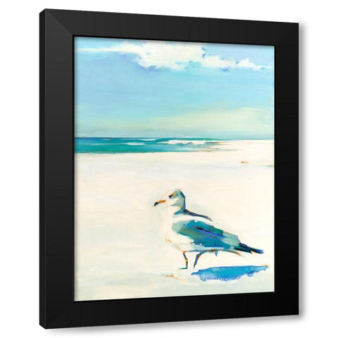 On Watch Black Modern Wood Framed Art Print by Broaderick, Kathleen