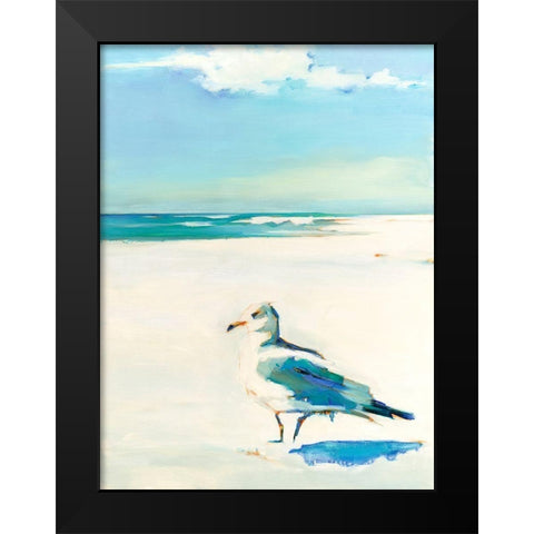 On Watch Black Modern Wood Framed Art Print by Broaderick, Kathleen
