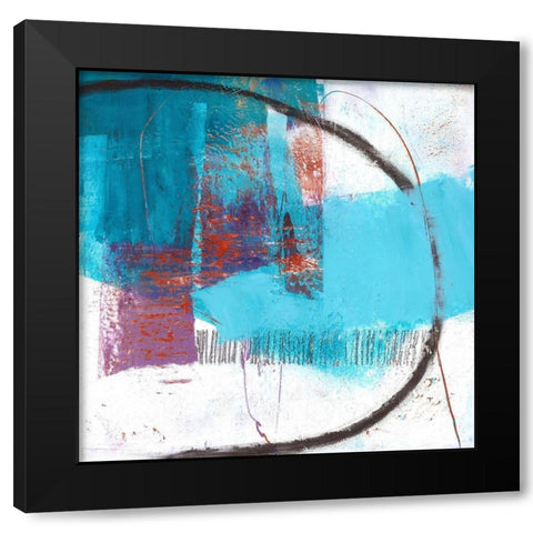 Berthing Sounds Black Modern Wood Framed Art Print by Beer, Pamela K.
