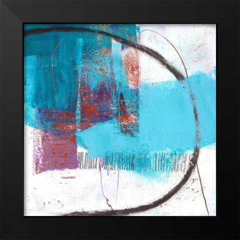 Berthing Sounds Black Modern Wood Framed Art Print by Beer, Pamela K.