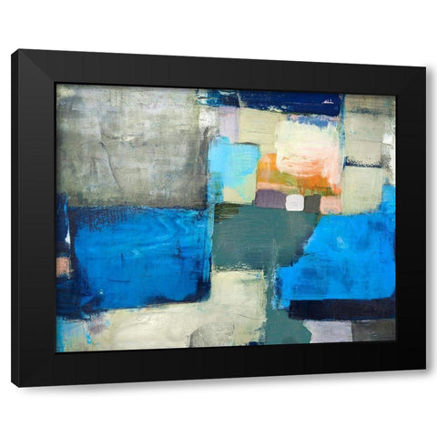 Mezzo Black Modern Wood Framed Art Print with Double Matting by Balbinot, Brigitte