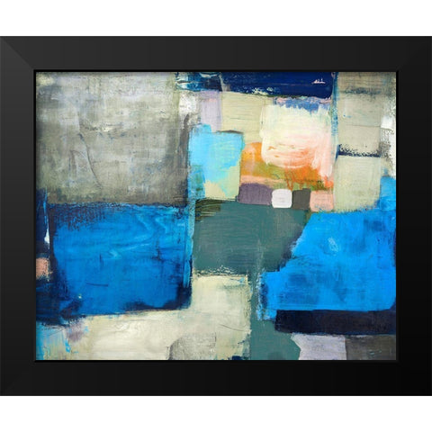 Mezzo Black Modern Wood Framed Art Print by Balbinot, Brigitte