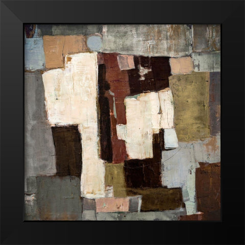 Pleine Lune Black Modern Wood Framed Art Print by Balbinot, Brigitte