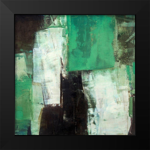 Verdure Black Modern Wood Framed Art Print by Balbinot, Brigitte
