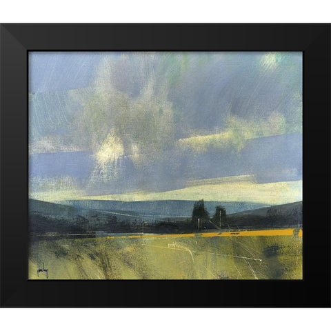 Llanerchi Black Modern Wood Framed Art Print by Bailey, Paul
