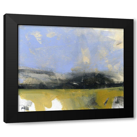 Umber Wood Black Modern Wood Framed Art Print by Bailey, Paul