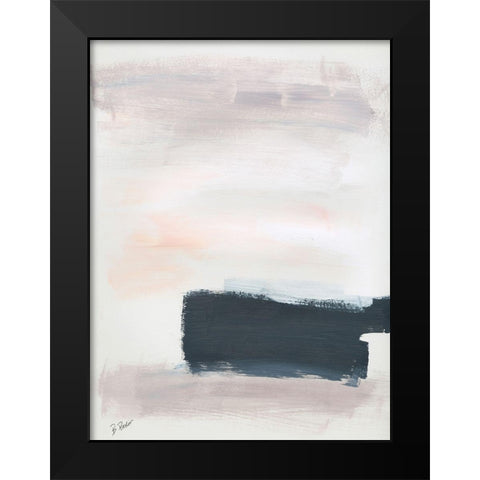 Urban Planning No. 1 Black Modern Wood Framed Art Print by Baker, Bronwyn