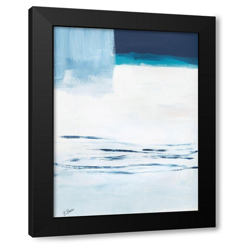 Urban Planning No. 2 Black Modern Wood Framed Art Print by Baker, Bronwyn