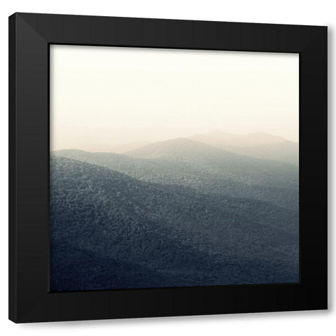 Sunrise, Smoky Mountains Black Modern Wood Framed Art Print by Bell, Nicholas