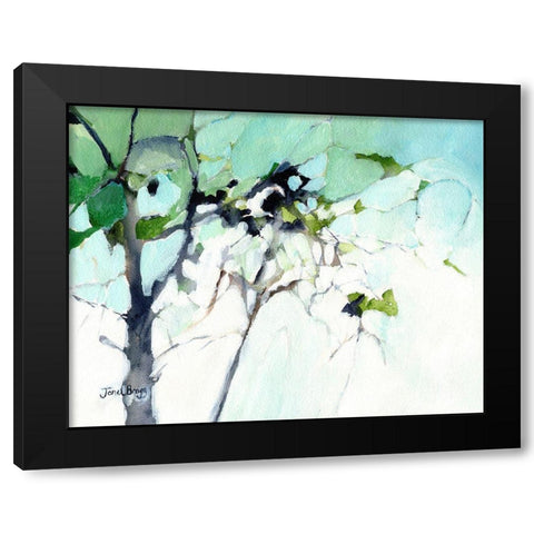 View From My Kitchen Window No. 1 Black Modern Wood Framed Art Print with Double Matting by Bragg, Janel