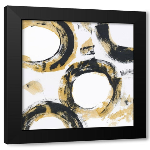 Predicated 2 Black Modern Wood Framed Art Print with Double Matting by Baker, Bronwyn