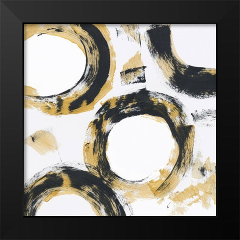 Predicated 2 Black Modern Wood Framed Art Print by Baker, Bronwyn
