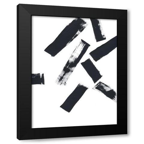 Time Stopped No. 1 Black Modern Wood Framed Art Print by Baker, Bronwyn