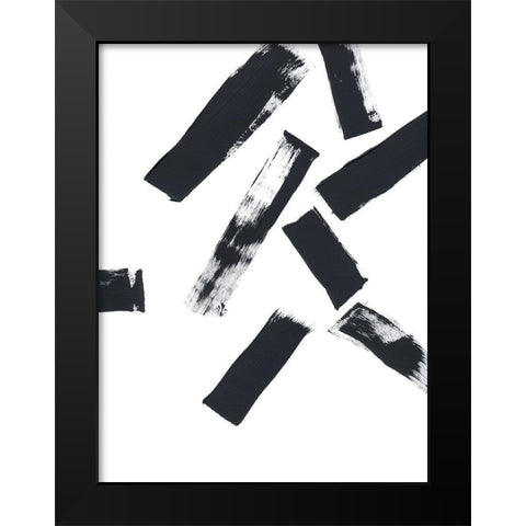 Time Stopped No. 1 Black Modern Wood Framed Art Print by Baker, Bronwyn