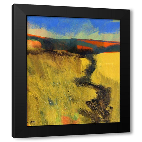 Upland 1 Black Modern Wood Framed Art Print with Double Matting by Bailey, Paul