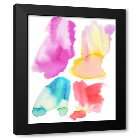 Heart On My Sleeve Black Modern Wood Framed Art Print with Double Matting by Bainbridge, Hope