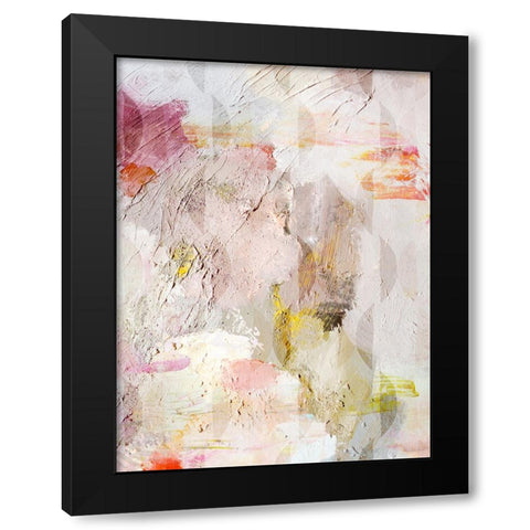 Moon Palette Black Modern Wood Framed Art Print with Double Matting by Bainbridge, Hope