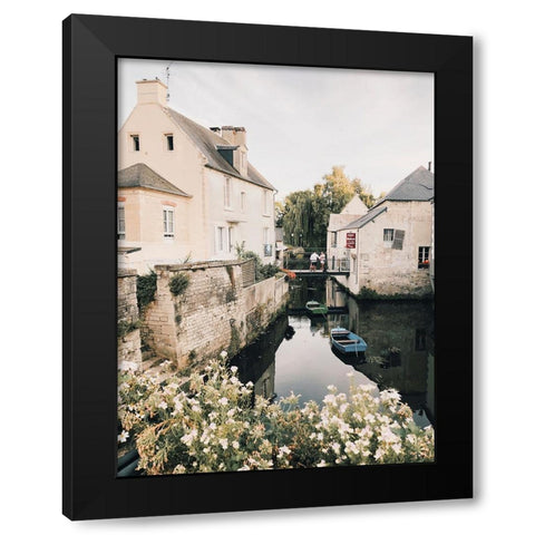 Bayeux Black Modern Wood Framed Art Print by Broadway, Krista