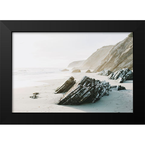 Salerno Black Modern Wood Framed Art Print by Broadway, Krista