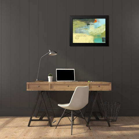 Fondness of Fields 4 Black Modern Wood Framed Art Print by Beer, Pamela K.