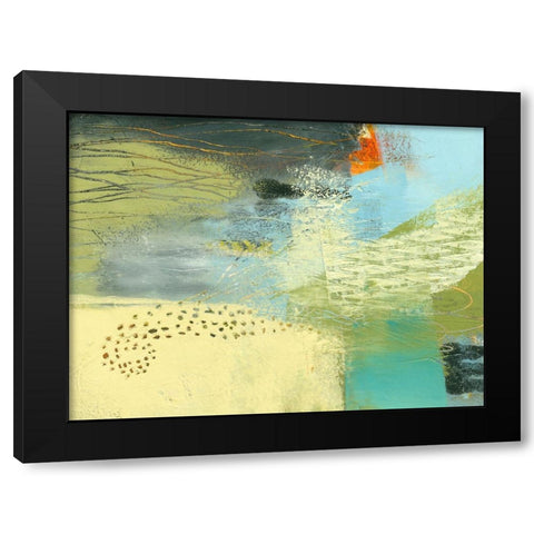 Fondness of Fields 4 Black Modern Wood Framed Art Print by Beer, Pamela K.
