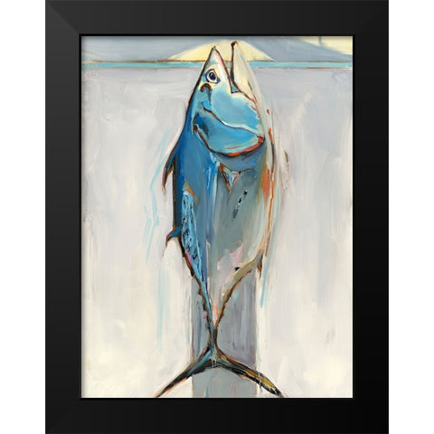 Bonita Black Modern Wood Framed Art Print by Broaderick, Kathleen
