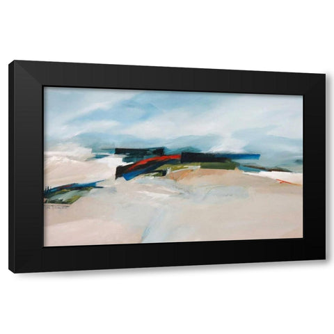 Coastal Barrier IV Black Modern Wood Framed Art Print by Crosby, William M.