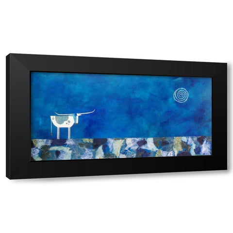 Goodnight Trail Black Modern Wood Framed Art Print by Craig, Casey
