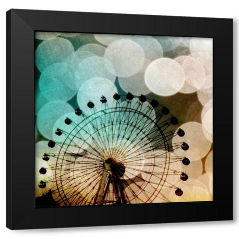 At the Fair Black Modern Wood Framed Art Print with Double Matting by Coomes, Sylvia