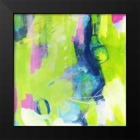 Nothing Just Is Black Modern Wood Framed Art Print by Coulson, Carolynne