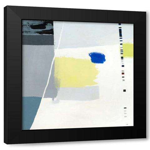Highway 80 Black Modern Wood Framed Art Print by Cohen, Aliza
