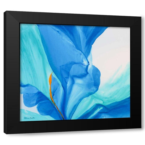 Hello I Love You Black Modern Wood Framed Art Print by Coulter, Patricia