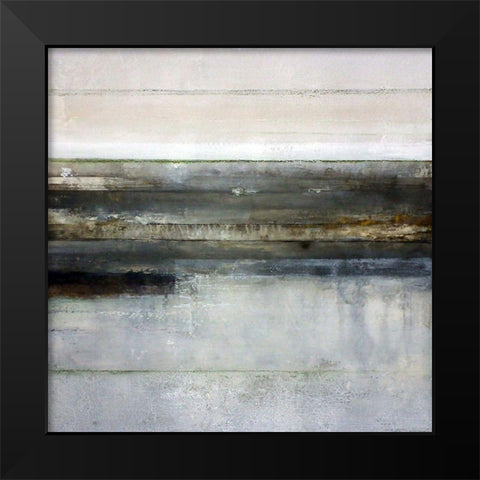 Estuary Black Modern Wood Framed Art Print by Cordes, Susan
